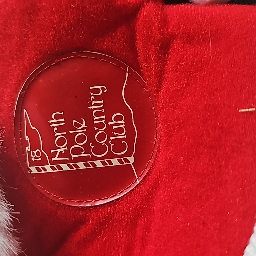 Golf Santa Stocking - Picture 6 of 6